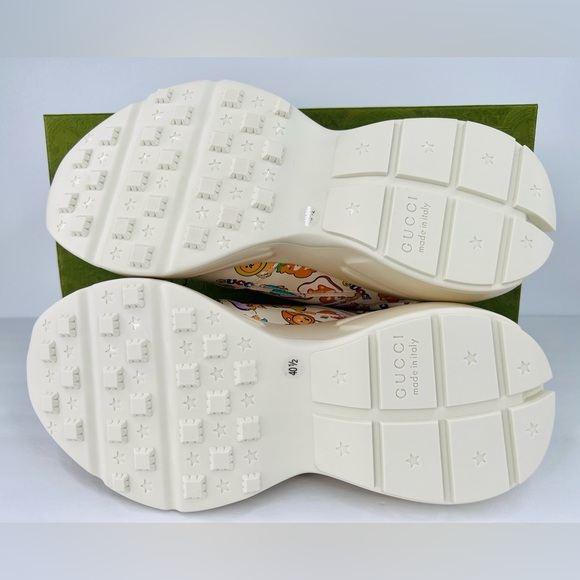 GUCCI Rhyton Love Parade Anime Zoo Animal Logo Women Sneakers Size EU 40.5 - Picture 6 of 13